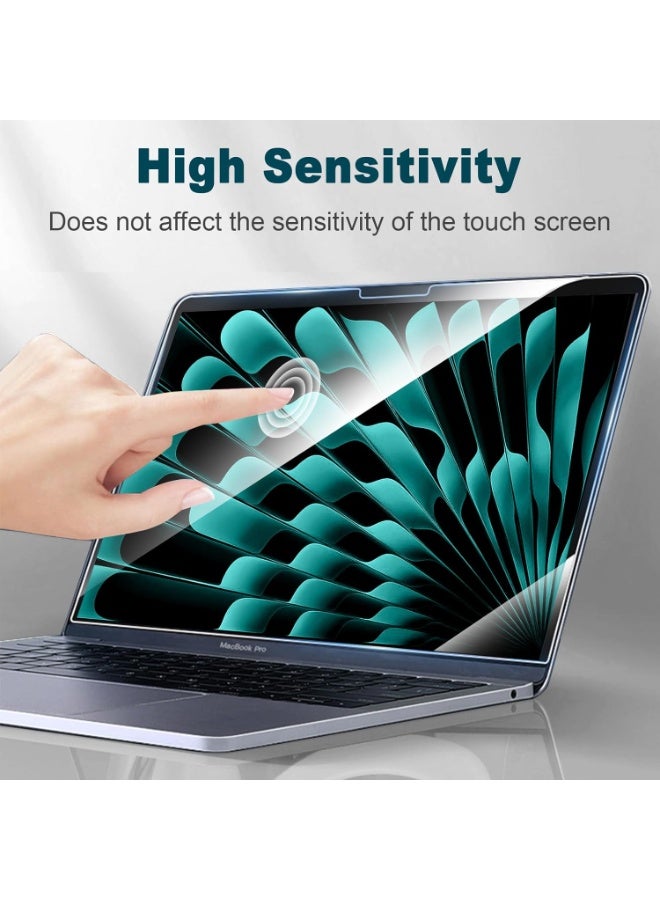 1Pack Anti Glare Screen Protector for New Apple 2026---2023 MacBook Air 15 inch (Model: A3448 A3241 A3114 A2941) Laptop with M5 M4 M3 M2 Chip 15.3 inch Laptop,Anti Fingerprint (Matte) Shield - Image 3
